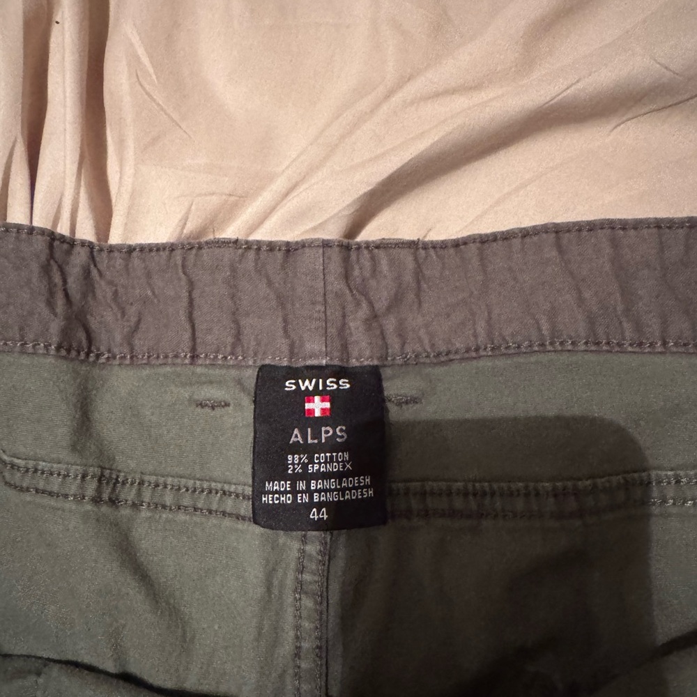 Swiss Alps Olive Green Pants